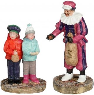Luville - Piet geeft Pepernoten - Set van 2