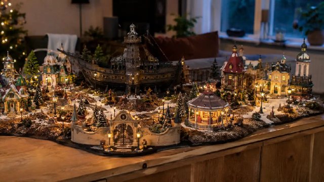 Luville Efteling: zo bouwt u thuis uw eigen sprookjesachtige kerstdorp