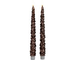 Annas collection - Dinerkaars kerstboom 27 cm brons