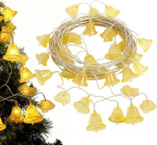 Kerstverlichting - Lichtsnoer - Buiten Decoratie - Op Batterijen - 488 Centimeter - Warm Licht
