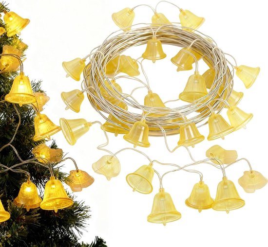 Kerstverlichting - Lichtsnoer - Buiten Decoratie - Op Batterijen - 488 Centimeter - Warm Licht