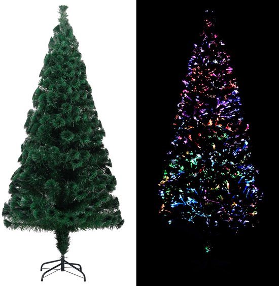 Kunstkerstboom | Kerstboom | Kerstversiering met standaard 180 cm glasvezel groen