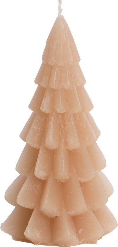Rustik Lys - Kaars - Kerstboom - Skin -  6,3 x 12 centimeter
