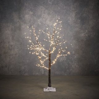 Luca Lighting Boom met Klassiek Witte LED Verlichting - H120 x Ø80 cm - Bruin