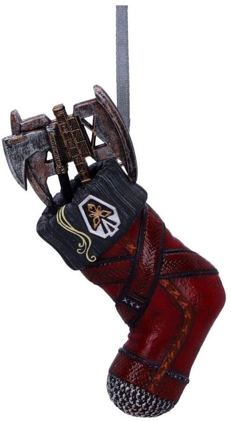 Nemesis Now The Lord of the Rings - Gimli Stocking Kerstbal - Multicolours