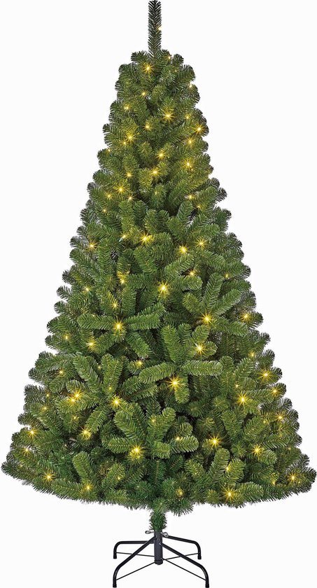 Black Box Charlton Kunstkerstboom - 155 x 91 cm - 100 warmwitte led lampjes