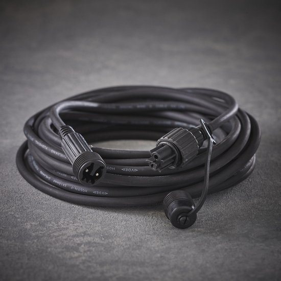 Luca Lighting Connect 24 Verlengsnoer - L1000 cm - Zwart