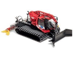 Jaegerndorfer - 4816 Pistenbully 600 Nauders met Kraan Miniatuur Model - 1:43 - Kerstdorp