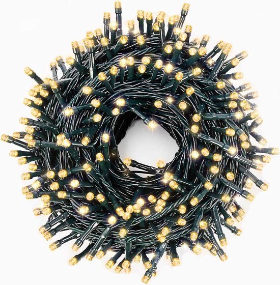 Meisterhome 500 led Warmwit - Kerstboom verlichting sfeer verlichting - Decoratie Voor binnen & buiten - IP44 -CE GS TüV - 48 m