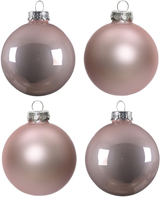 Decoris kerstballen - 10 stuks - 6cm - Glas