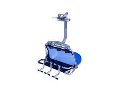 Jaegerndorfer - 86450 Zetel voor 6 Personen Blauw Zwart Miniatuur Model - 1:32 - Kerstdorp
