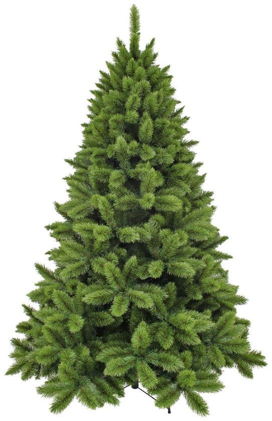 Triumph Tree Camden Kerstboom 215 cm - Kerstversiering voor Binnenshuis met Natuurlijke Uitstraling - Kunstboom met 776 Dennentakken - Klassieke Collectie - H215 x Ø142 cm - Groen