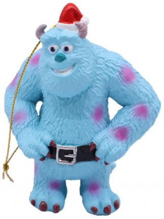 Disney 3D ornament Sully met kerstmuts