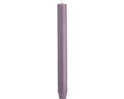 Rustik Lys Dinerkaarsen XL - Pak van 20 Stuks - Antiek Paars - 2,6 x 30 cm
