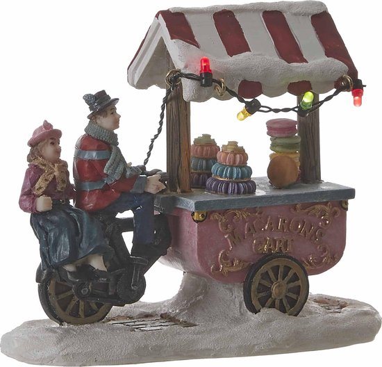 Luville - Macarons stall - Kersthuisjes & Kerstdorpen