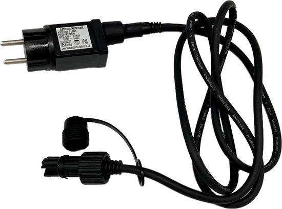 Luca Lightning Connect-24 LED Start kabel 20.4W 24V - 1.5m - Zwart - Voor Max. 1500 LED's