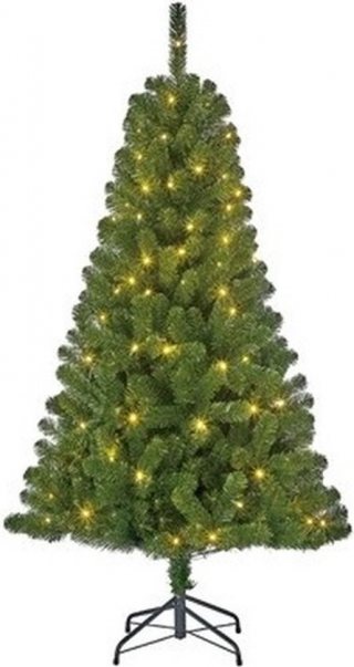 Black Box Kunst kerstboom Charlton - Black Box - met Kerstverlichting - 340 tips - 155 cm