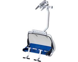 Jaegerndorfer - 87250 Zetel voor 4 Personen Blauw Grijs Miniatuur Model - 1:32 - Kerstdorp