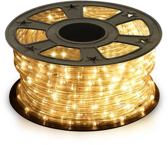 Touw Strip - Licht snoer - Waterdichte Buis - Touw - Outdoor - Tuin - Kerst - 20m LED touw licht buiten binnen - 240 LED's waterdichte LED-buis - feest licht decoratie Kerstmis - Warmwit