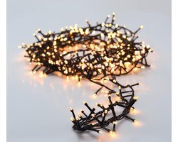 Kerstverlichting - Micro Cluster - 560 LED - 11 meter - 8 Lichtfuncties + Geheugen - extra warm wit