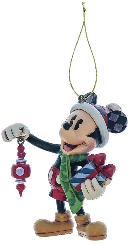 Mickey Mouse met Cadeau Ornament