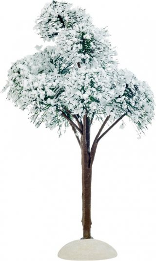 Luville - Mountain pine h16cm - Kersthuisjes & Kerstdorpen