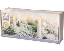 Kaarsverlichting 30 LED - Warm wit