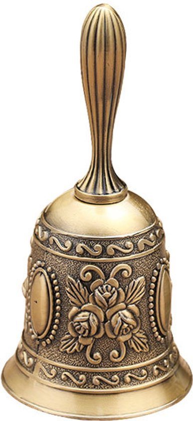 Handglocke, Handglocke, Restaurant-Service-Glocke, Tischglocke, Handglocke, Schulglocke, Abendessen, Hotel-Service, Meditationsgebet