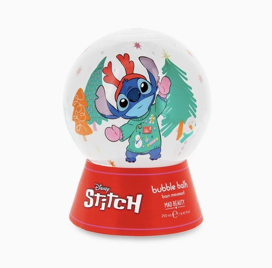 Disney Stitch - Sneeuwbol "tijdens het kerstbubbelbad" - Badschuim