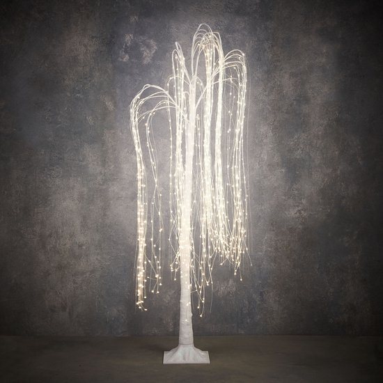 Luca Lighting - Willow white classic white - 864 led lampjes - IP44 - timer - h180xd100cm