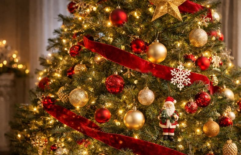 Kerstboom versieren in lagen: de volgorde die het verschil maakt