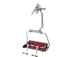 Jaegerndorfer - 87050 Zetel voor 4 Personen Rood Miniatuur Model - 1:32 - Kerstdorp