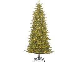 Black Box Trees Harma Kunst Kerstboom met Verlichting - Kunstkerstboom H185 x Ø86 cm - met Timer en Dimmer - Groen