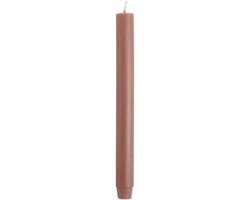 Rustik Lys Dinerkaarsen XL - Pak van 20 Stuks - Brique - 2,6 x 30 cm