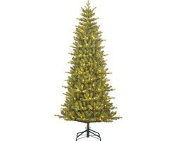 Black Box Trees Harma Kunst Kerstboom met Verlichting - Kunstkerstboom H230 x Ø101 cm - met Timer en Dimmer - Groen